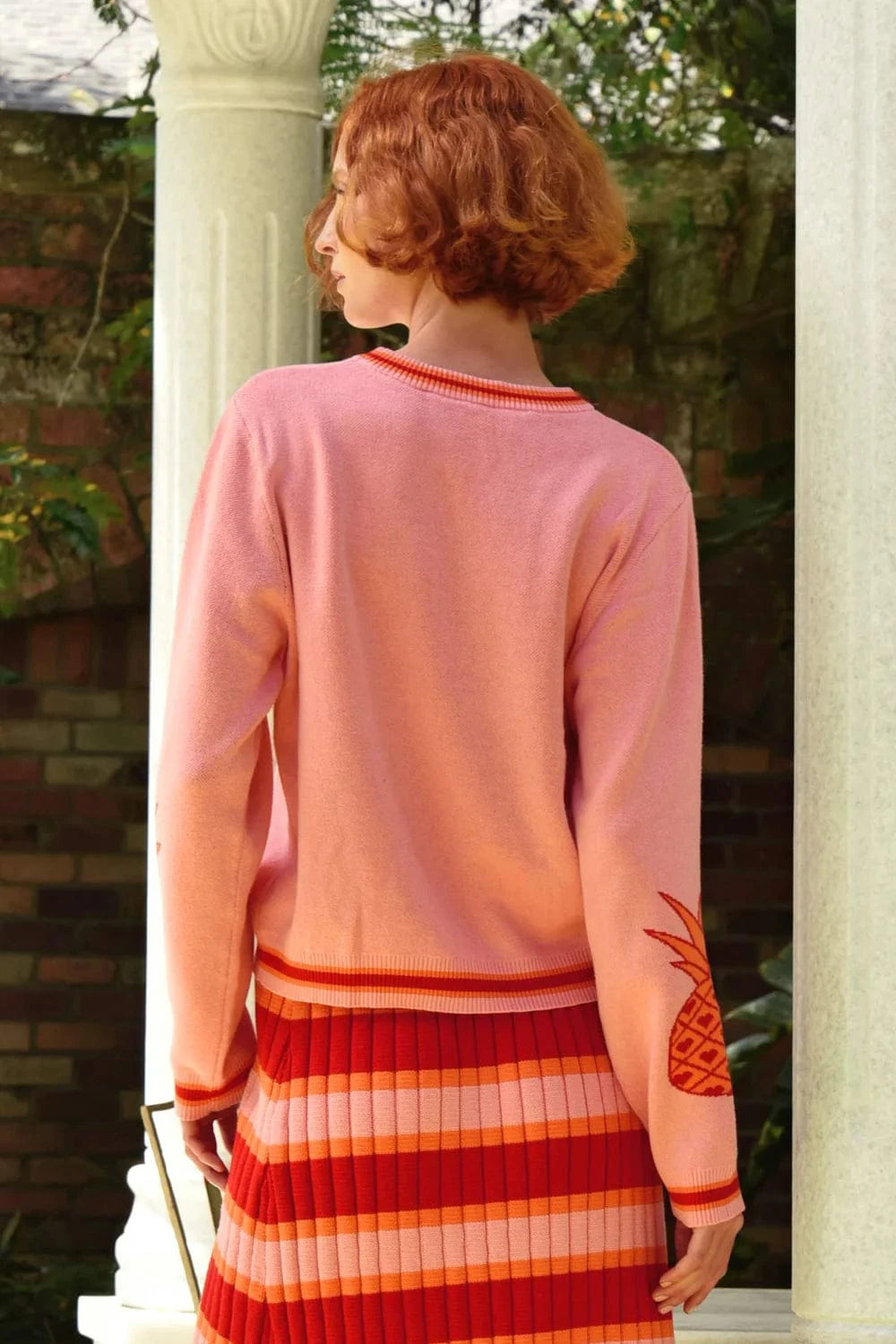 Trelise Cooper PALM BEFORE THE STORM Sweater - Pinkhill -  - [] - Darwin boutique - Australian fashion design - Darwin Fashion - Australian Fashion Designer - Australian Fashion Designer Brands - Australian Fashion Design 