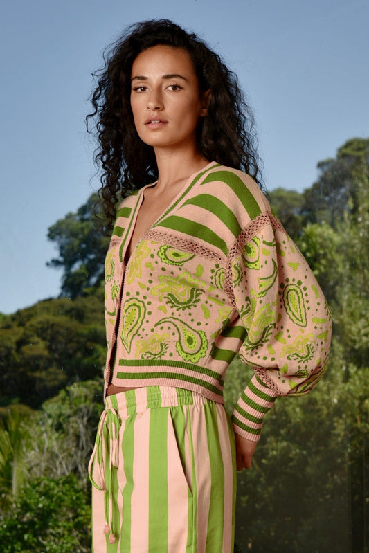 Trelise Cooper The Main Event Cardigan - Pinkhill -  - [] - Darwin boutique - Australian fashion design - Darwin Fashion - Australian Fashion Designer - Australian Fashion Designer Brands - Australian Fashion Design 