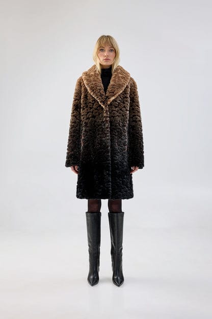 Unreal Fur Boho Coat - Pinkhill -  - [] - Darwin boutique - Australian fashion design - Darwin Fashion - Australian Fashion Designer - Australian Fashion Designer Brands - Australian Fashion Design 