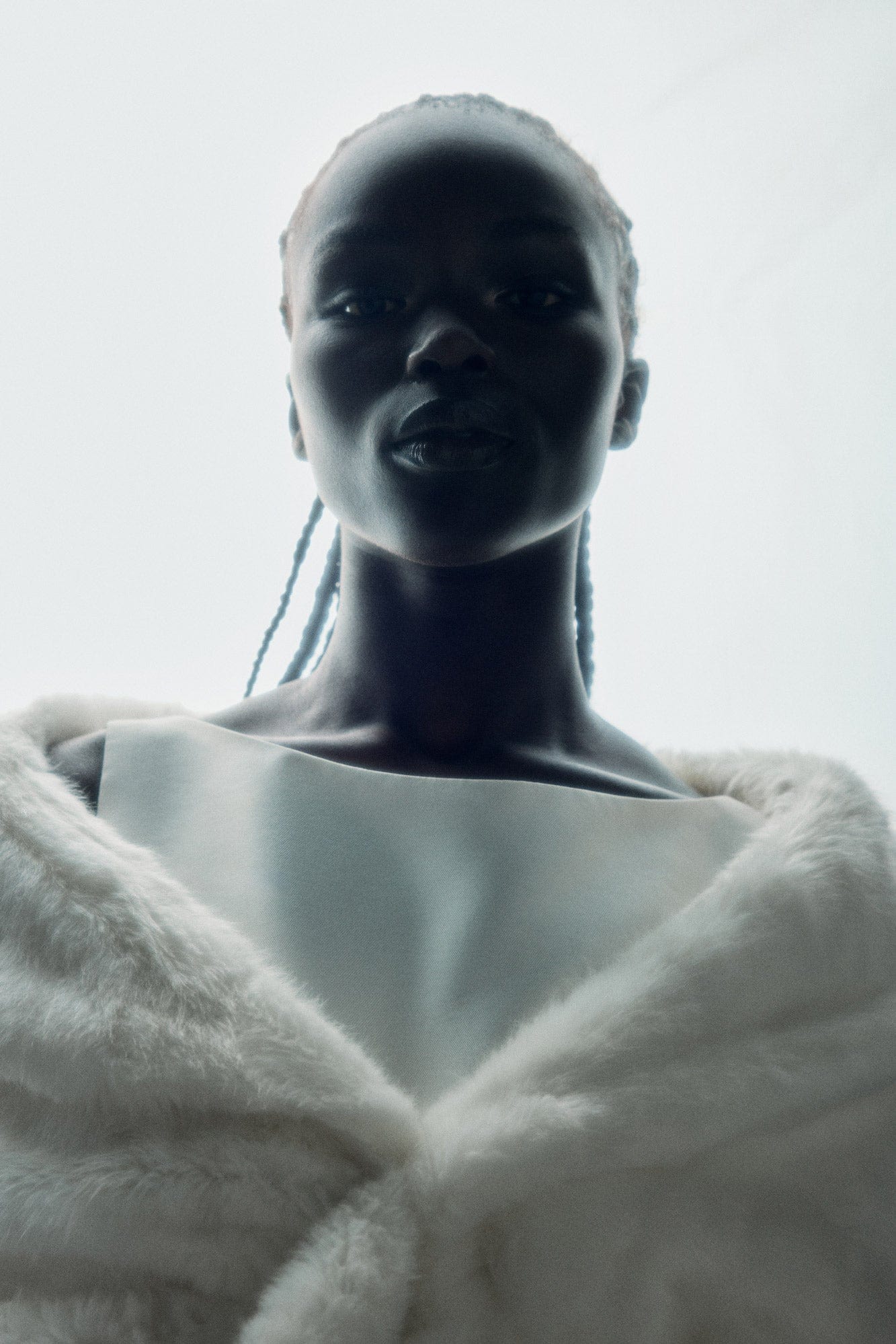 Unreal Fur Champagne Wrap - Ivory - Pinkhill -  - [] - Darwin boutique - Australian fashion design - Darwin Fashion - Australian Fashion Designer - Australian Fashion Designer Brands - Australian Fashion Design 