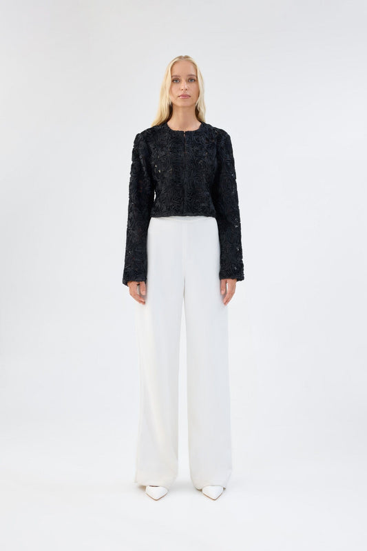 Unreal Fur Rosa Jacket - Black - Pinkhill -  - [] - Darwin boutique - Australian fashion design - Darwin Fashion - Australian Fashion Designer - Australian Fashion Designer Brands - Australian Fashion Design 