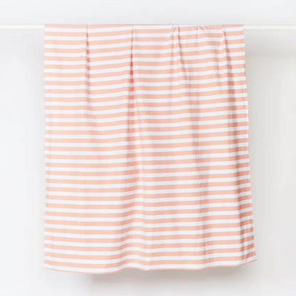 WOVEN STRIPE PINK TABLECLOTH - Pinkhill - Bonnie and Neil - TABLECLOTH - Darwin boutique - Australian fashion design - Darwin Fashion - Australian Fashion Designer - Australian Fashion Designer Brands - Australian Fashion Design 