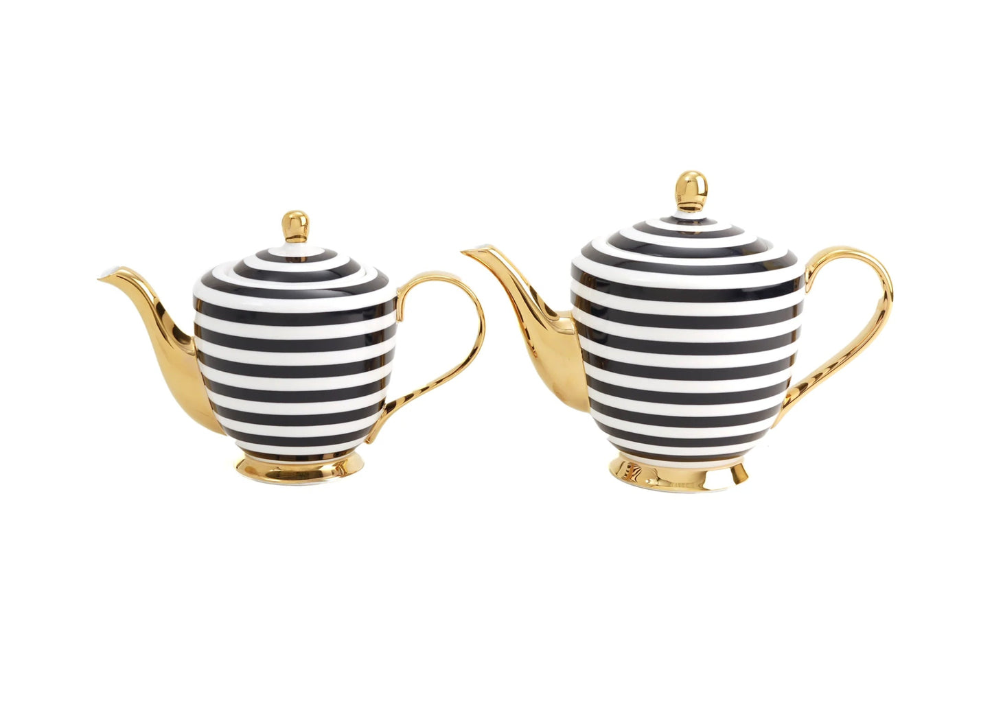 XL Navy Stripe Teapot - Pinkhill - LyndalT - teacup - Darwin boutique - Australian fashion design - Darwin Fashion - Australian Fashion Designer - Australian Fashion Designer Brands - Australian Fashion Design 