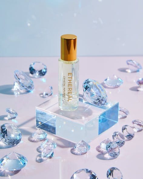 ETHEREAL CRYSTAL PERFUME ROLLER - Pinkhill - Bopo Women - floral, Skincare - Darwin boutique - Australian fashion design - Darwin Fashion - Australian Fashion Designer - Australian Fashion Designer Brands - Australian Fashion Design Perfume
