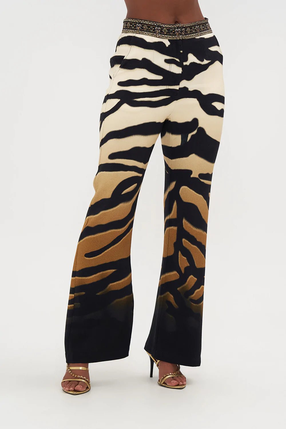 CAMILLA - Full Length Flared Pant Tame My Tiger - Camilla - Pinkhill - darwin fashion - darwin boutique