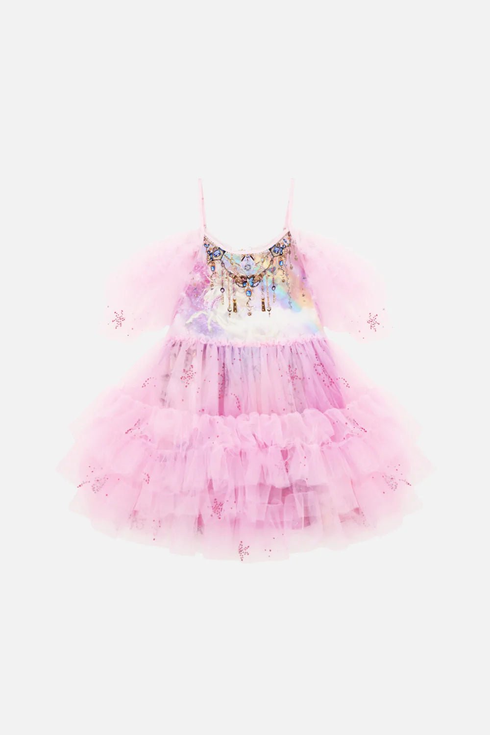 CAMILLA Kids Tutu Dress With Straight Hem 4-10 Wings Of Pegasus - Camilla - Pinkhill - darwin fashion - darwin boutique