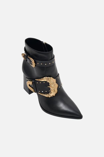 CAMILLA - Sienna Block Heel Boot Solid Black - Camilla - Pinkhill - darwin fashion - darwin boutique