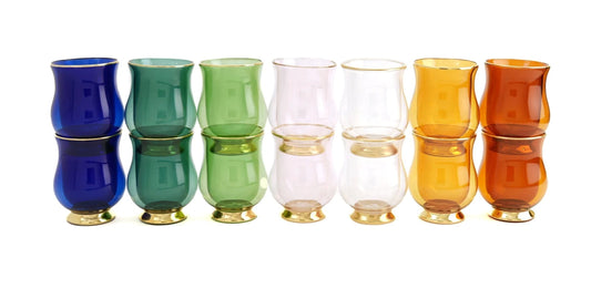 Double Wall Latte Glasses – Teal – Set of 2 - Pinkhill - LyndalT - teacup - Darwin boutique - Australian fashion design - Darwin Fashion - Australian Fashion Designer - Australian Fashion Designer Brands - Australian Fashion Design Glasses