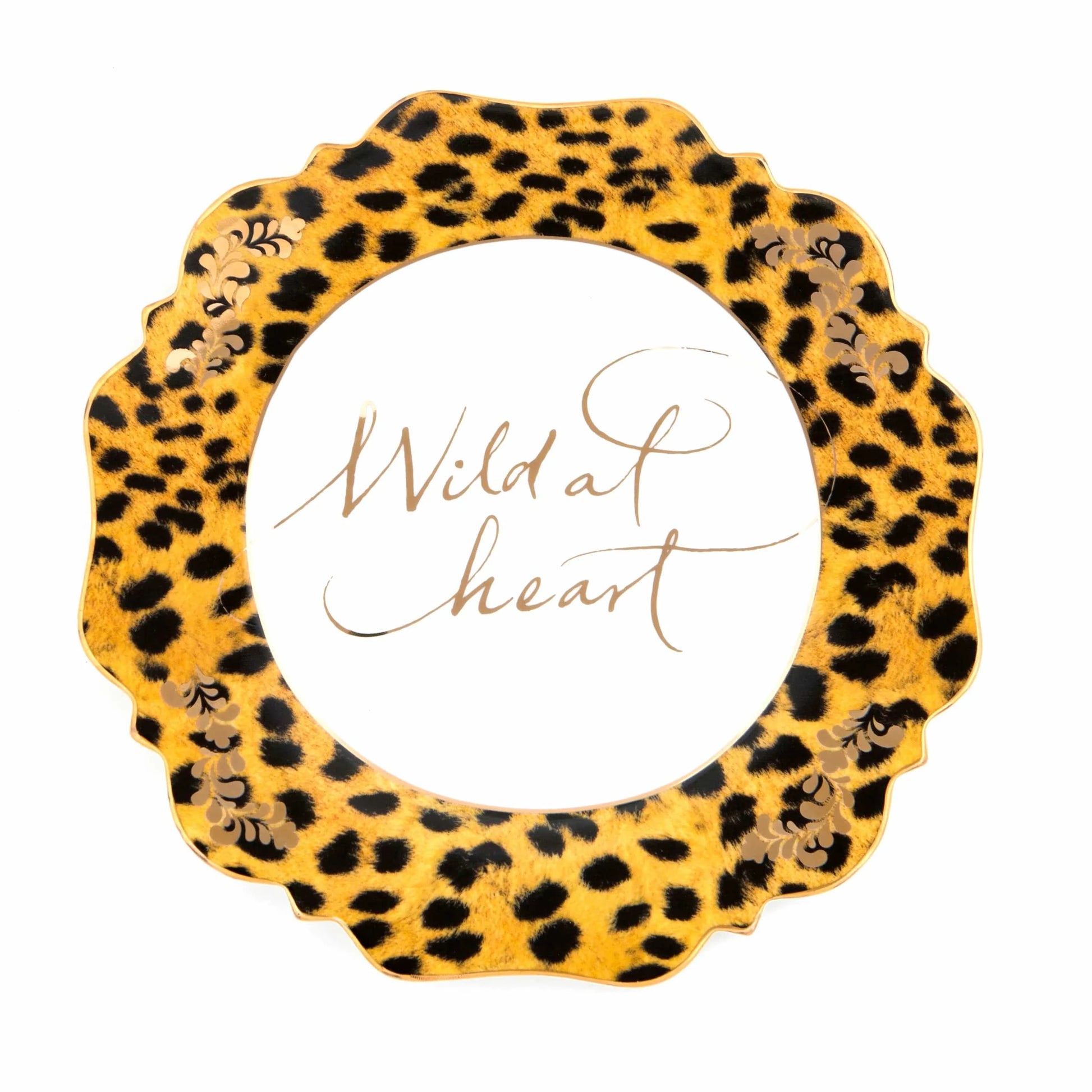 Leopard Print ‘Wild at Heart’ Side Plate - Pinkhill - LyndalT - teacup - Darwin boutique - Australian fashion design - Darwin Fashion - Australian Fashion Designer - Australian Fashion Designer Brands - Australian Fashion Design Tea Cups